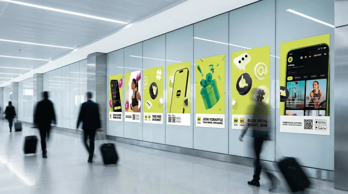 Airport Corridor Posters
